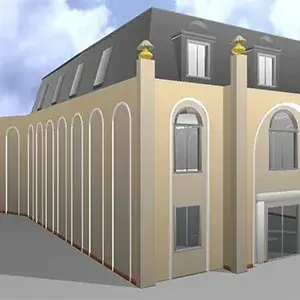 secondary design of mosque